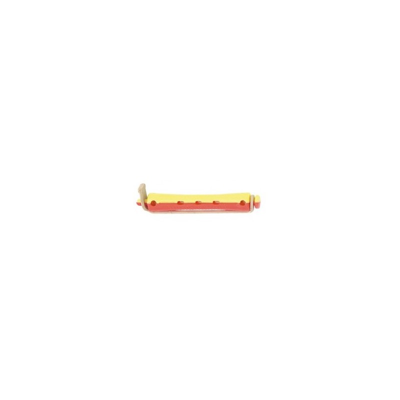 Bigodino permanente corto giallo-rosso 60 mm diam 9 cod.45001 39 SIBEL
